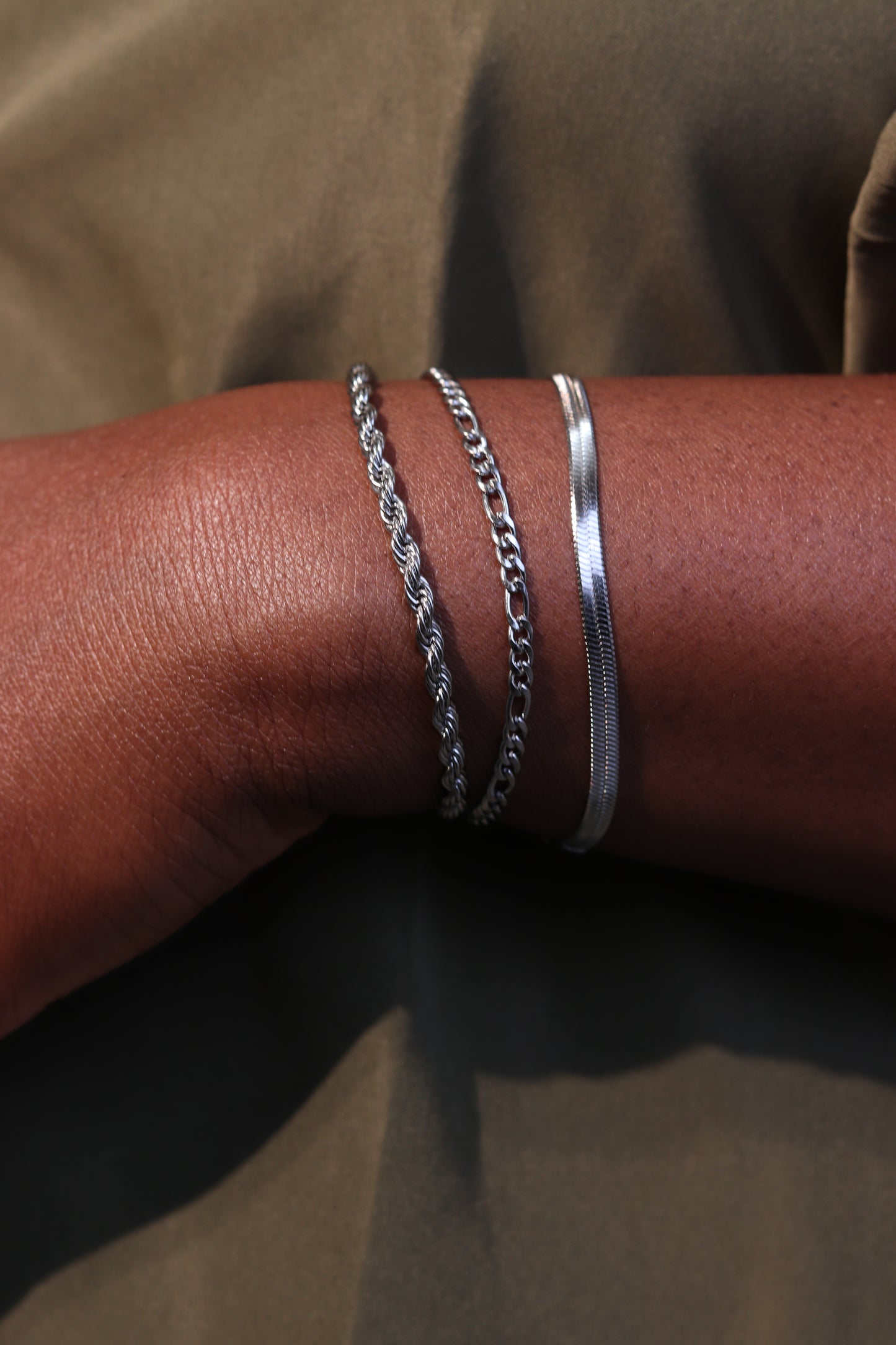 Snake Bracelet in Silver