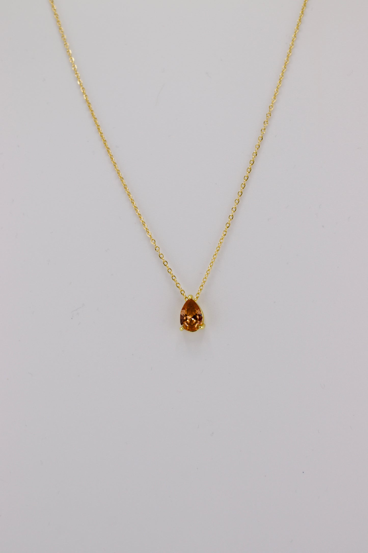 November Birthstone Necklace