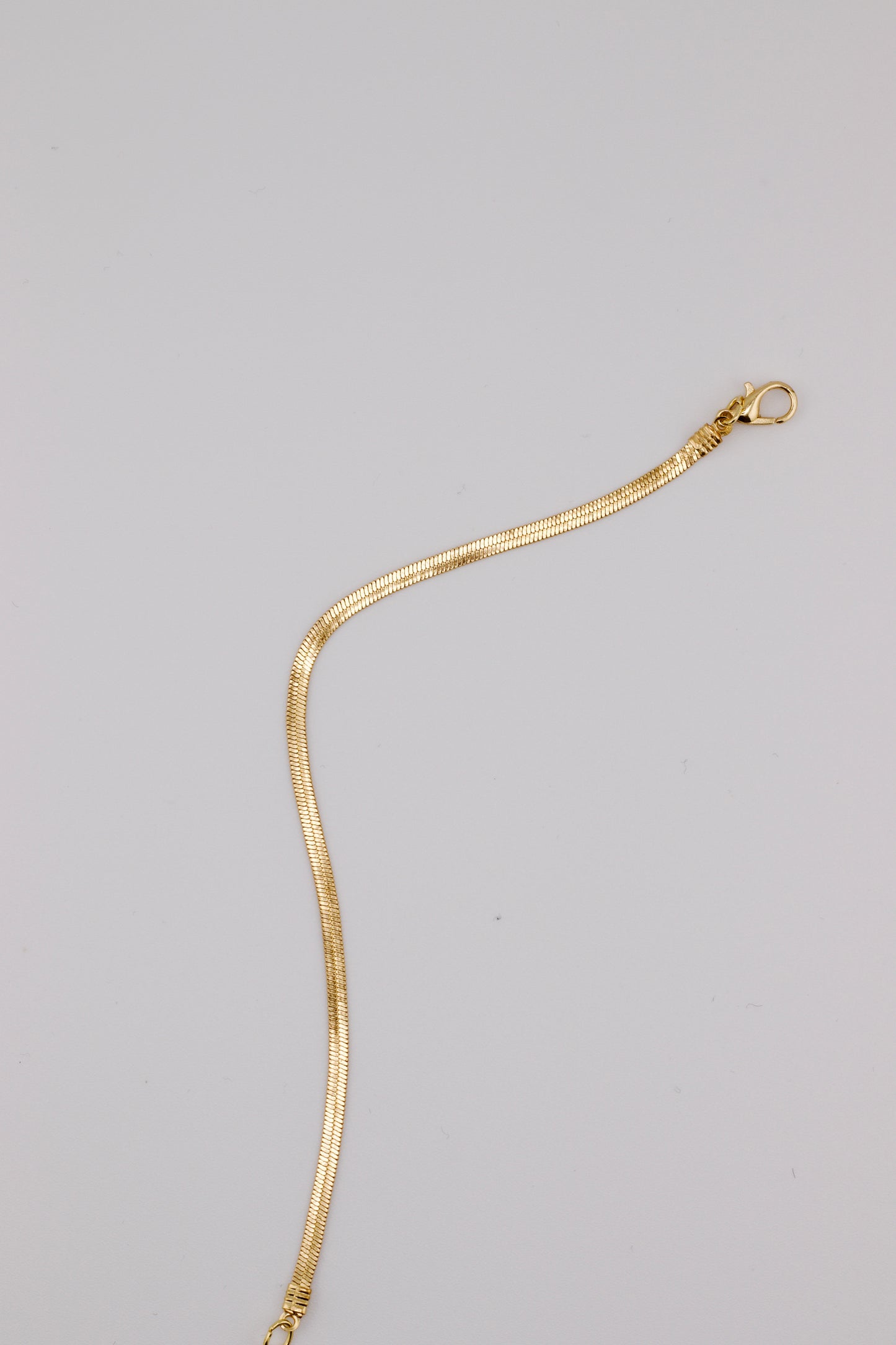 Snake Chain Bracelet In Gold